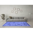 thumbnail image 3 of Ahgly Company Indoor Rectangle Oriental Blue Industrial Area Rugs, 7' x 10', 3 of 4