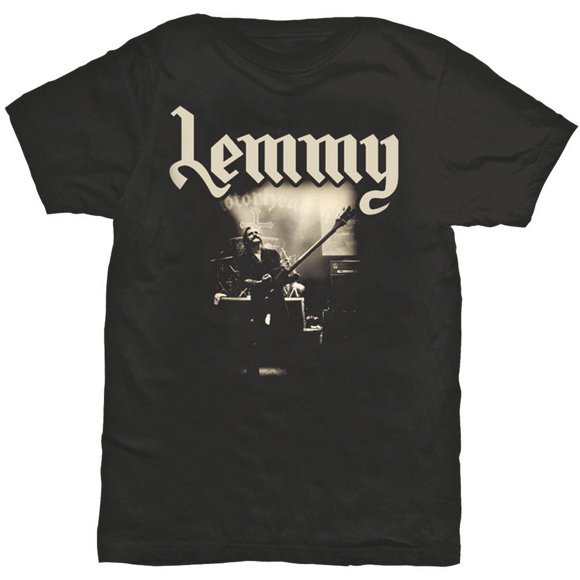 Lemmy Adult Lived To Win Back Print T-Shirt