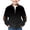 Black, variant on Mercatoo Boys Long Sleeved Shirts Kids 1/4 Zip up Sweatshirt Solid Casual Pullover Shirt Outdoor Fall Clothes for Teen Boy
