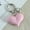 🔥 Pink_New, variant on Gifts Dianli Heart Keychain Pendant Bag Charm Romantic Heart Shaped Metal Alloy Key Ring Purse Charm Valentine's Day Gift for Girlfriend Wife Anniversary Stocking Stuffer