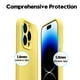 thumbnail image 5 of Svaove Para Iphone 14 Pro Funda De Teléfono Silicona Líquida Delgada Ultra Delgada Minimalista Funda De Teléfono Girly Lindo Liso Brillante Color Sólido Mate Suave Goma Gel Plástico Tpu Parachoques Am, 5 of 5