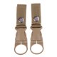 thumbnail image 1 of Greeniant Paquete de 10 Clip de soporte para botella de agua Correa de nailon Hebilla Gancho Mosquetón Colgador Accesorio Senderismo al aire Ropa Deportiva, Zapatos Caqui, 1 of 6