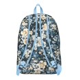 thumbnail image 3 of Floral Flowers Everyday Backpack for School College Teens Adults, Large Capacity Bookbag with Laptop Compartment, Durable Commuting Travel Backpack, Sunflower Print Unisex Gift Idea for Work, 3 of 5