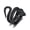 Black, variant on New Item Titanium Steel Men's Snake Ring