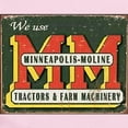 thumbnail image 2 of CafePress - 34 1505_Minneapolis_Moline_Tractors_Logo_Tin_Sign - Baby Light Bodysuit, Size Newborn - 24 Months, 2 of 4