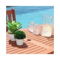 thumbnail image 4 of Vifah Malibu 5 Piece Wood Patio Dining Set, 4 of 6