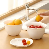 XGFHYJEH Colander, Colander Plastic, Small Colander, Berry Colander, Kitchen Colander, Fruit Colander, Small Colander for Fruit and Veggies, Colander Bowl