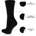 thumbnail image 2 of Hospital Socks Women Men Non Skid Gripper Cozy Socks DEBRA WEITZNER 3 Pairs, 2 of 5
