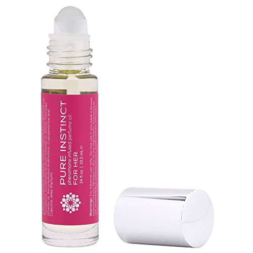 Pure Instinct Pheromone Perfume Oil for Her Roll on 10.2 ml 0.34 Fl. Oz