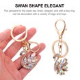 thumbnail image 2 of EeaseCA 1PC Lovely Swan Key Chain Rhinestone Car Bag Hanging Decorations Gift Pendant, 2 of 8