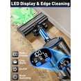 thumbnail image 2 of Cordless Vacuum Cleaner 45000Pa 450W 50Mins 8-in-1 Stick Vacuum with LED Screen Anti- Lightweight Rechargeable for Carpet Pet Hair Hardwood Floor Blue, 2 of 7