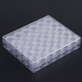 thumbnail image 4 of 30-Pack 6g Clear Plastic Storage Jars with Organizer Case - Portable Round Containers for Nail Art Glitter, Rhinestones, Jewelry, Beads & Small Craft Supplies, Stackable Space-Saving Solution for, 4 of 6