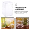 thumbnail image 3 of ELAYARD 1 Set Tarantula Enclosures Clear Acrylic for Reptile Terrarium Home Use, 3 of 8