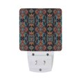 thumbnail image 5 of Yayeee LED Night Light for The Home Plug in With Light Sensors 2 Pack, Blue Geometric, 5 of 6