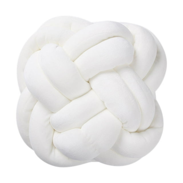 Abbracc Chunky Yarn Crocheting Dia 5cm for Macrame Decorations Tapestry White