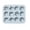 015_Blue, variant on Watermelon Fruit Cake Mold Cartoon Sea Creatures Silicone Mould Fondant Cake Chocolate Cookie Decorating Mould Cake Tools
