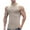 Khaki, variant on Chiccall Mens Ribbed Knit Tank Tops Casual Crew Neck Sleeveless Muscle Shirts Basic Undershirts Tank Black