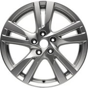 KAI 18 X 7.5 Reconditioned OEM Aluminum Alloy Wheel, All Painted Silver Metallic, Fits 2013-2018 Nissan Altima