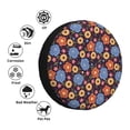 thumbnail image 4 of Yiaed Leaves Flower Print Tire Wheel Cover, Waterproof Spare Tire Cover Fit for Jeep, Truck,Trailer, RV, SUV, Camper and Most Vehicle-14 inch, 4 of 6