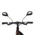 thumbnail image 3 of QualitChoice 1 Pair Rear View Mirror Adjustable 22-25mm Back Sight Reflector Cycling Biking Plastic Motorcycle Mirrors Glass, 3 of 6