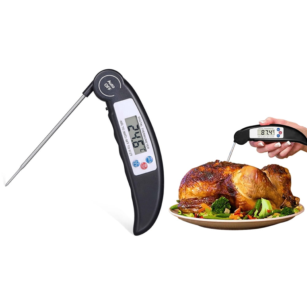 Digital Food Thermometer Probe Cooking Meat Kitchen Temperature BBQ Turkey Milk 