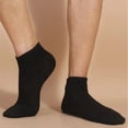 thumbnail image 2 of 5/10 /20/30 pares Unisex Casual Color liso calcetines de barco finos transpirables cómodos Anti olor calcetines tobilleros absorbentes de sudor para hombres y mujeres, 2 of 5
