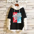 thumbnail image 1 of Sudadera con capucha de My Hero Academia para hombre y mujer, Midoriya Izuku, disfraz de Cosplay con estampado 3D, sudadera, chaqueta de dos piezas falsa para la escuela02XXL Deng Xun unisex, 1 of 2