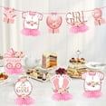 thumbnail image 3 of Decoraciones para baby shower Aodocuto, oro rosa y rosa, 12 unidades, para niña, 3 of 6