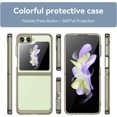 thumbnail image 2 of Crystal Clear Case for Samsung Galaxy Z Flip5 5G 2023,Slim Thin Soft TPU Bumper & Hard PC Back Shockproof Scratch Resistant Protective Phone Case for Samsung Galaxy Z Flip5 (Clear Gray), 2 of 16