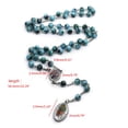 thumbnail image 5 of Holy Pendant Necklace Rosary Necklace for Men Women Children Medal-Romantic Catholic Christian Religious Prayer Gift, 5 of 6