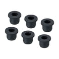 thumbnail image 1 of 6Pcs tapón de goma en forma de T Diámetro de montaje 13mm ID 8mm H 12mm protección de sellado agujeros cable negro, 1 of 5