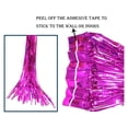 thumbnail image 3 of LQQBOX 3 Pack 3.28 x 6.56 FT Foil Fringe Backdrop Curtain, Streamer Backdrop Curtains, Streamers Birthday Party Decorations, Tinsel Curtain for Parties, Photo Booth Backdrops, Rose, 3 of 7