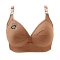 thumbnail image 3 of Erwazi Womens Push Up Wireless Bras Comfort Everyday Bras Full Figure T-shirt Bra No Underwire Underwear Bralette, 3 of 5