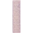 thumbnail image 1 of Unique Loom 3129968 2 ft. 7 in. x 10 ft. Olympia New Classical Runner Rug, Purple, 1 of 1