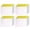 Yellow, variant on Plastic Zipper Document Bags with Label Pocket, Transparent Slide Zip File Bags for office Office, Waterproof Paper Organizer for Travel Home Storage, 20Pca5 Folder