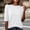 A1 White, variant on Cotton Linen Shirts Boho Tops for Women 2026 V Neck Button Tunic Tshirt Jacquard Boho Blouse Floral Embroidered Boho Tops Cotton Linen Embroidered Tops A1 White 2XL
