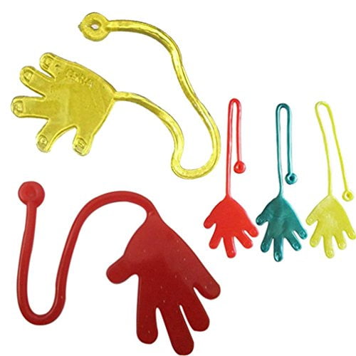 Shybuy Sticky Hand Jumbo 3 Inches 5 Pack Giant Sticky Hand For Kids Boy