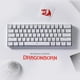 thumbnail image 2 of Teclado Gaming Redragon K630 Dragonborn 60% RGB Blanco Redragon Redragon, 2 of 9