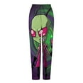 thumbnail image 3 of Invader Zim Pajama Bottoms for Women Novelty Lounge Daily Cozy Soft Sleep Pajamas Pants Long Sleepwear, 3 of 7