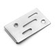 thumbnail image 3 of Racing Stainless Steel Skid Plate Chassis Guard Chassis Armor Upgrades Parts for 1/10, 3 of 5