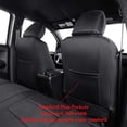 thumbnail image 4 of EKR Silverado Seat Covers Custom Fit for (Crew Cab) 2019-2026 Chevrolet Silverado 1500/1500 Limited/HD 2500/3500, Rear Row W/No Armrest,Neoprene (Black), 4 of 5