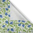 thumbnail image 5 of Ambesonne Fruits Grommet Curtain, Flowering Blueberry Leaf, 50" x 72", Violet Blue Lime Green, 5 of 6