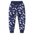 thumbnail image 5 of Spazoro Kids Boys Sweatpants, Casual Cute Print Spring Elastic Waist Loose Joggers for Child Boys Dark Blue Size 120/5T, 5 of 6