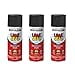 thumbnail image 2 of Rust-Oleum 265494A3 LeakSeal Flexible Rubber Coating Spray, Black, 12 Ounce (Pack of 3), 2 of 5