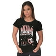 thumbnail image 4 of Miami Florida Coed Soccer League Goal Womens Slim Fit Graphic Tee Brisco Brands S, 4 of 5