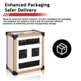 thumbnail image 6 of NETAJE Metal Tool Chest, 2 in 1 Steel Rolling Tool Box & Cabinet On Wheels for Garage, Detachable Top Tool Box and Lockable Wheels Metal Tool Cart for Garage, 5-Drawer, Black, 6 of 7