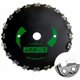 thumbnail image 1 of Cuchilla universal para desbrozadora, 20 dientes, 9 pulgadas, cabezal de corte de hoja de sierra para desbrozadora, velocidad máxima de 10 000 RPM, accesorios para cortadora de césped, 1 of 5