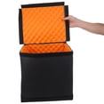 thumbnail image 5 of OUNONA Black Soundproof Cover for Water Pump and Generator Noise Muffler with Sponge Padding, 5 of 6