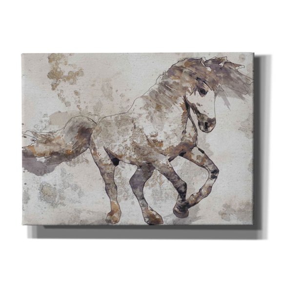 Epic Graffiti 'Bebeau Horse 2' by Irena Orlov, Canvas Wall Art, 54"x40"