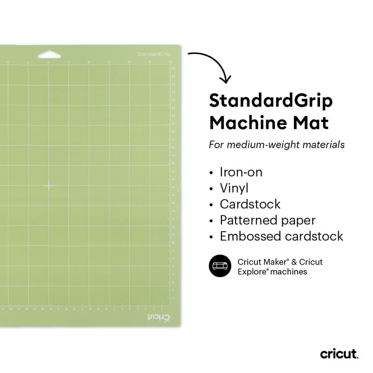 Cricut FabricGrip™ Machine Mat, 12 x 24 3 Count Pack